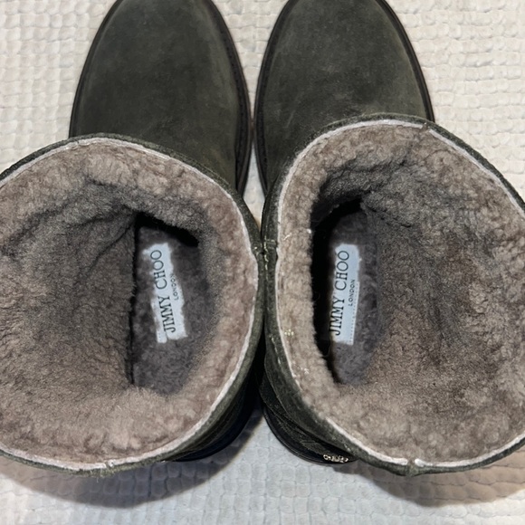 Jimmy Choo Yari Sherpa-lined Boots. Size 7. - Picture 7 of 7